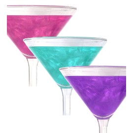 Snowy River Cocktail Glitter Party Packs - All Natural Edible Glitter for Drinks, Beverage Glitter, Champagne Glitter, Drink Glitter (Party, 12g)