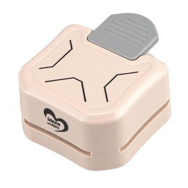 Ideen mit Herz Corner Punch | 3 in 1 | Create e.g. Greeting Cards for Birthday, Easter, Christmas | for Paper from 120 to 200 g/m² | with 3 Different Designs