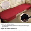 ZNDAW Back Car Seat Cover, Anti-Slip Breathable Linen Bottom Seat