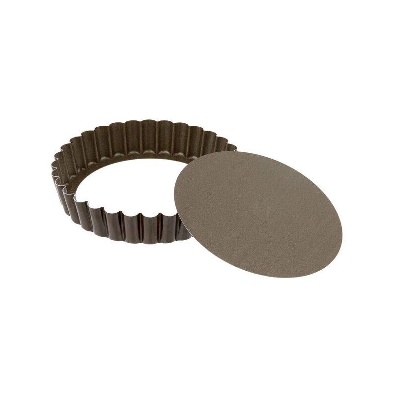 Gobel 5 1/2" x 1" Fluted Non-Stick Tart / Quiche