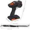 Hobby Fans RC Radio System 4CH 2.4G RC Transmitter with