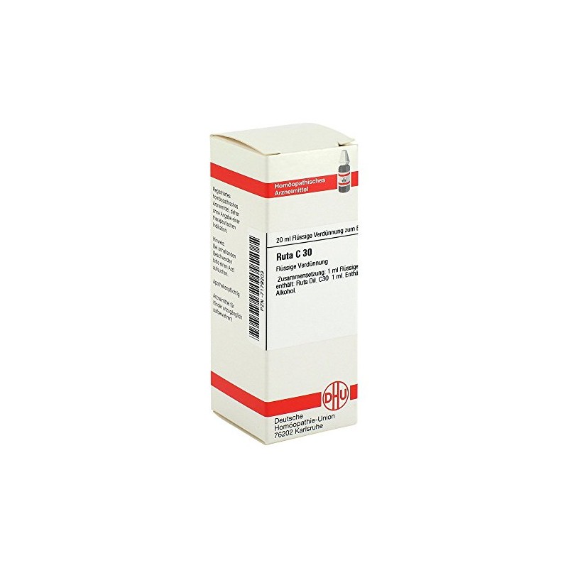 DHU Ruta C30 Dilution, 20 ml Solution