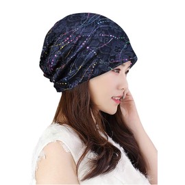 JIAHG Bandana Cap, Inner Cap, For Sleeping, Outing, Turban, Turban Hat, Ladies' Cap, Triangular Hat, For Cooking, Helmet Inner, UV Protection, Women's, Sleep, Moisturizing, Dry-Prevention, Sweat Absorbent, Quick Drying, Sun Protection, Sports, Outdoors, 