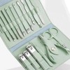 Self Nail Care Nail Clipper Set 16 Pieces Home Care Green / 셀프네일케어 손톱깎이세트 16종 홈케어 그린