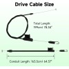 YOXUFA 946-04728A Single Speed Drive Cable For Troy Bilt TB200