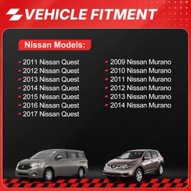 21517-JP00A Engine Upper Coolant Filler Neck Sub Radiator Filler Pipe For 09-17 Nissan Quest Murano Radiator Coolant Filler Neck (21517-JP00A, 1pcs)