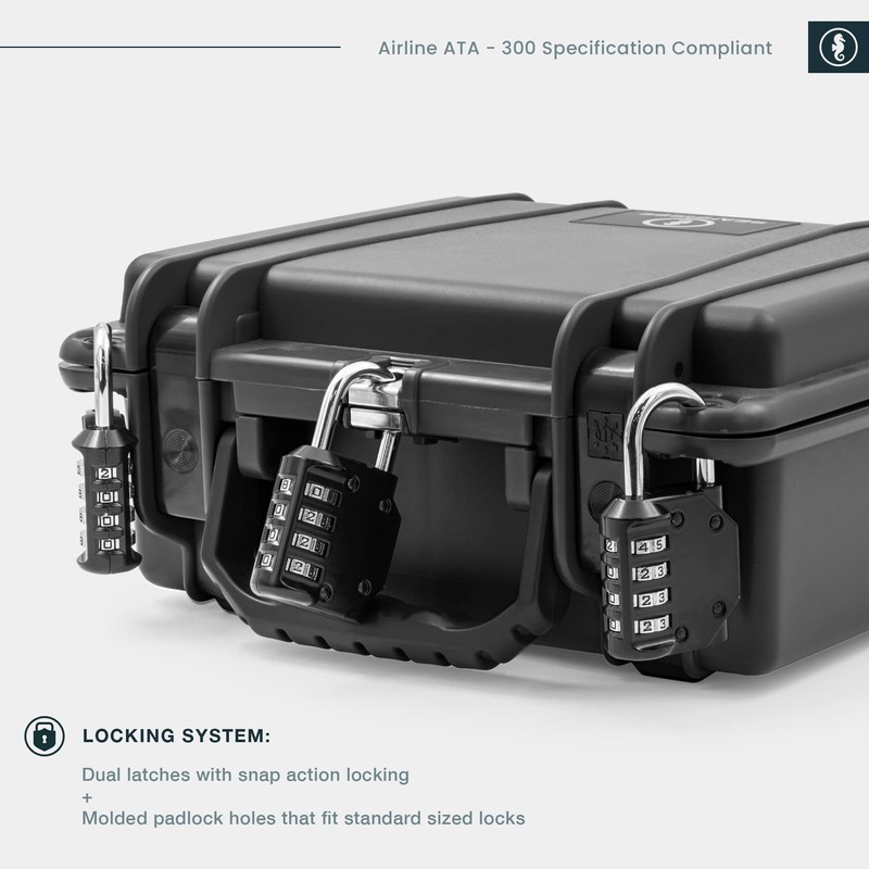 Seahorse 300 Heavy Duty Protective Dry Box Case - TSA