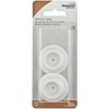 National Hardware N215-897 V237 Wall Door Stops in White, 2