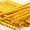Borogo 100 Pcs Orange Wood Nail Sticks Double Sided Multi