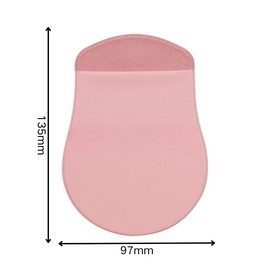MIXNEX Adhesive Mouse Storage Pouch for Laptop – Stick-On Organizer Pocket for Notebook Accessories – Self-Adhesive Storage Bag for Mouse, Cables, Earbuds – Grey, Black, Pink (Pink, Mouse Shaped)
