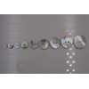 Pack of 10 Natural Shimmer Mother of Pearl Buttons 2