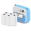Usteetic Print Paper for Kids Instant Print Camera 5 Rolls