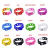 Shoe Charm Wristbands Colors 8.25 Inch Wristbands Accessory Silicone Bracelets