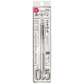 Pentel Mechanical Pencil, Olens, 0.5mm, XPP1005G-MGA, Magnetite Black