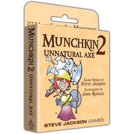 Steve Jackson Games SJG1410 Munchkin Expansion 2 Unnatural Axe