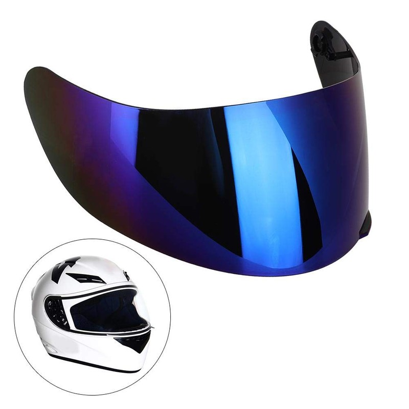 Duokon Full Face Motorcycle Helmet Lens Visor, PC Windscreen Helmet