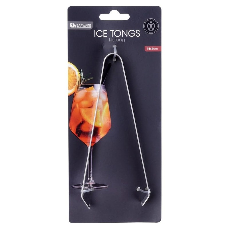 Vilde Ice tongs ice cube tongs sugar tongs stainless steel