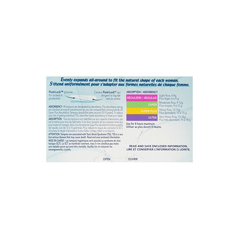 o.b. Tampons, Super Plus Absorbency, Value Pack, 40 ct