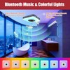 RETOTLA Bluetooth Exhaust Fan for Bathroom Speaker, Bathroom Fan Light