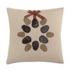 Plankroad Home Decor Conifer Cone Decorative Pillow Cover 18" x