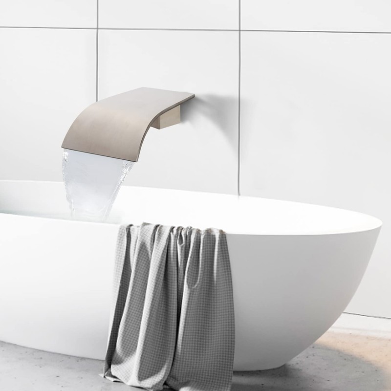 AZOS High Flow Tub Spout Wall Mounted Bathtub Faucet Filler