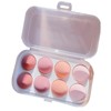 HAPVITAL Makeup Sponges, Set of 8, Multifunctional Makeup Puff, Foundation,