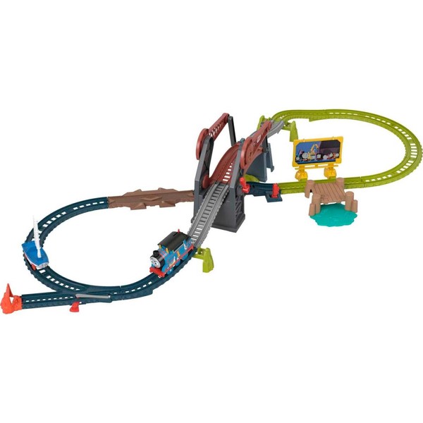Thomas & Friends Motorized Toy Train Set Bridge Lift Thomas