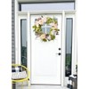 Artificial Peony Wreath Rattan Silk Cloth Simulation Decorative Front Door