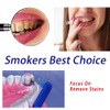 DR.PERFECT Adult Smoker’s Toothbrushes Firm Toothbrush Super Hard Bristles for