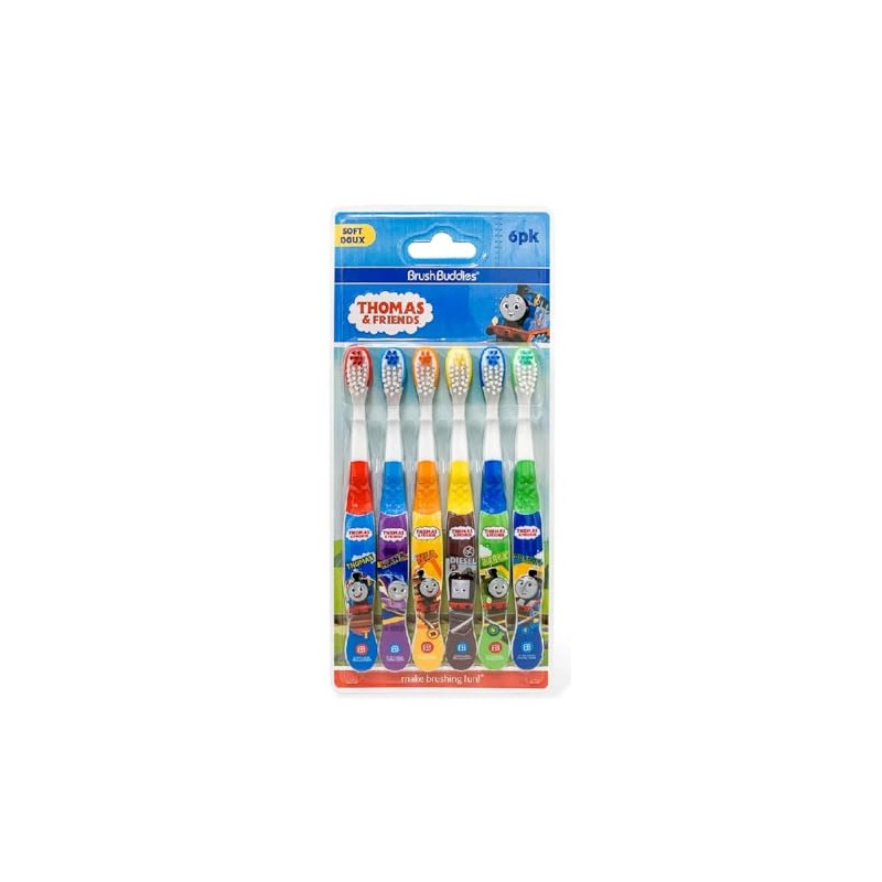 Brush Buddies Thomas & Friends Toothbrush for Kids, Kids Toothbrushes,