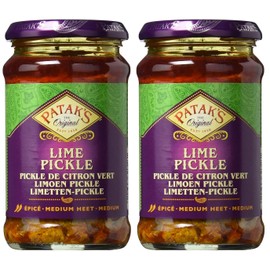 2 X Patak's Lime Pickle Medium 283G