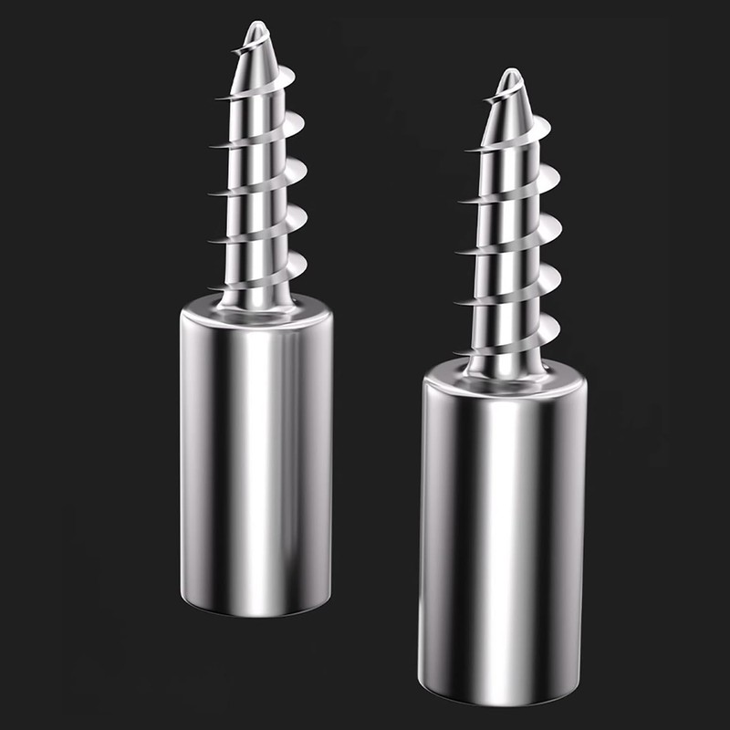 CTWHA 20PCS Self Tapping Screw Cabinet Laminate Bracket Set with