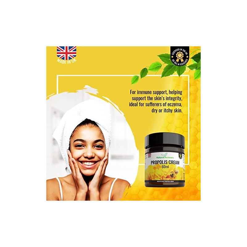 Bee Propolis Cream 60ml - Moisturising Natural Propolis Balm Ointment