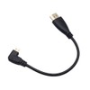 Seadream 8inch 90 Degree Left Angle Micro HDMI Male To