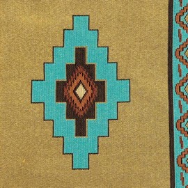 Kinara Saltillo Southwestern Table Runner – Western Native American Design – Beautiful and Unique Pattern – Fine Weaving 12.25x72 inch