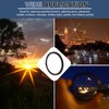 PATIKIL 55mm Star Filter, 8 Points Starburst Len Filter Variable