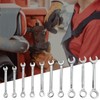QYQRQF Mini Wrench Set Open End Wrench Combination Wrench Sets