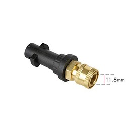 Pressure Washer Adaptors POWERTOOL Bayonet Fitting Adapter Conversion Adaptor Coupling Connector for Karcher K Series K2 K3 K4 K5 K6 K7 to 1/4 BSP Male Screw