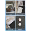 COBIVI Car Partition Film Transparent, Universal, Open and Close, Air