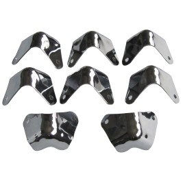 Unbranded 8Pack Metal 2 Leg Guitar AMP Amplifier Cabinet Corners Protectors For Fender H