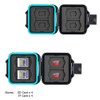 JJC Deluxe 8 Slots Compact Memory Card Case Holder Box