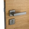 Gedotec Door Handle Set Aluminium Door Fittings Stainless Steel 1