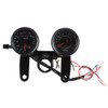 Universal Motorcycle LED Odometer Meter Tachometer Gauge Speedometer Instrument 12V