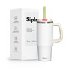 Siplr Stainless Steel Travel Tumbler, 1000ml/32oz, Double Wall Insulated, 100%