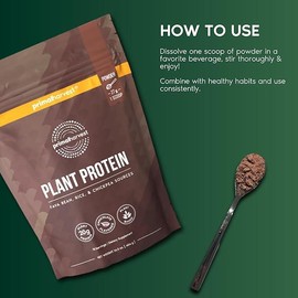 Chocolate Plant Protein Powder – Clean, Complete, Plant-Based Supplement for Smoothies, Muscle Support, Energy & Daily Nutrition, Healthcare Fuel