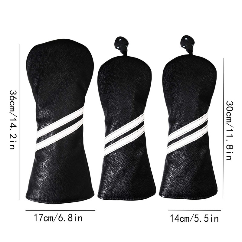 HELLO NRC Golf Head Set of 3 - 1 Driver