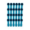 24 Clothes Pegs with Spiral Springs and Soft Grip Soft