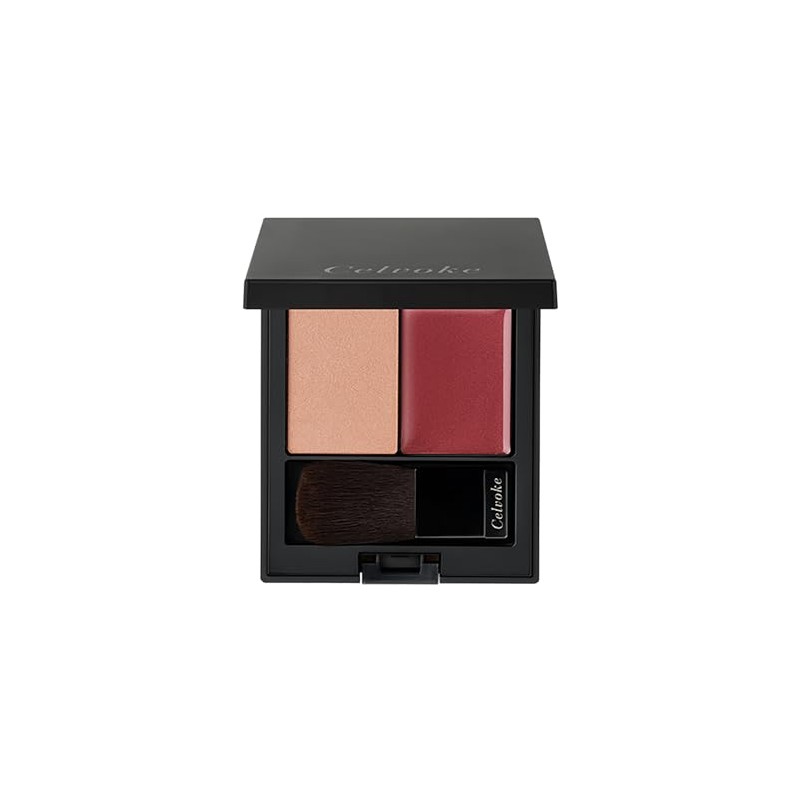 Celvoke Polyphonic Blush 04 American Cherry Shading Cheek Organic