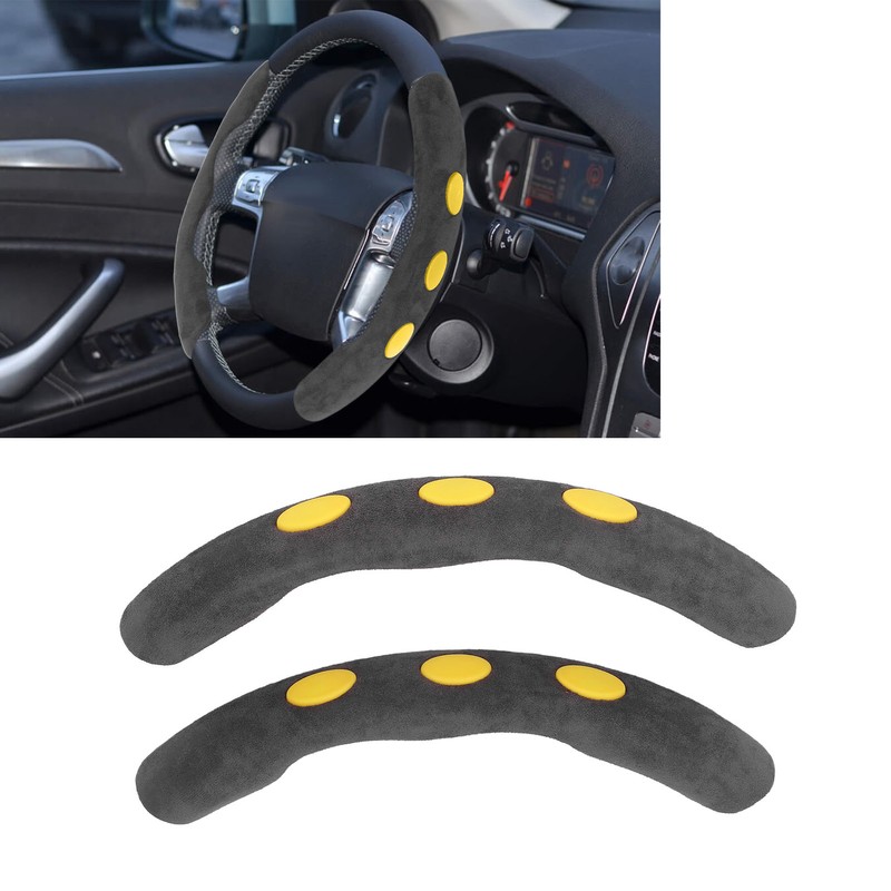 Steering Wheel Cover Car Suede Steering Wheel Protector Replacement for