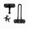 Hinged Bar Lock for Swing-in Doors, Door Latch Lock Chain